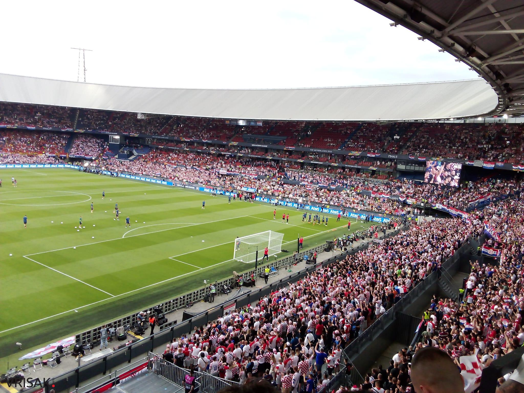Donosimo vam fotografije iz Rotterdama prije finalne utakmice Lige nacija