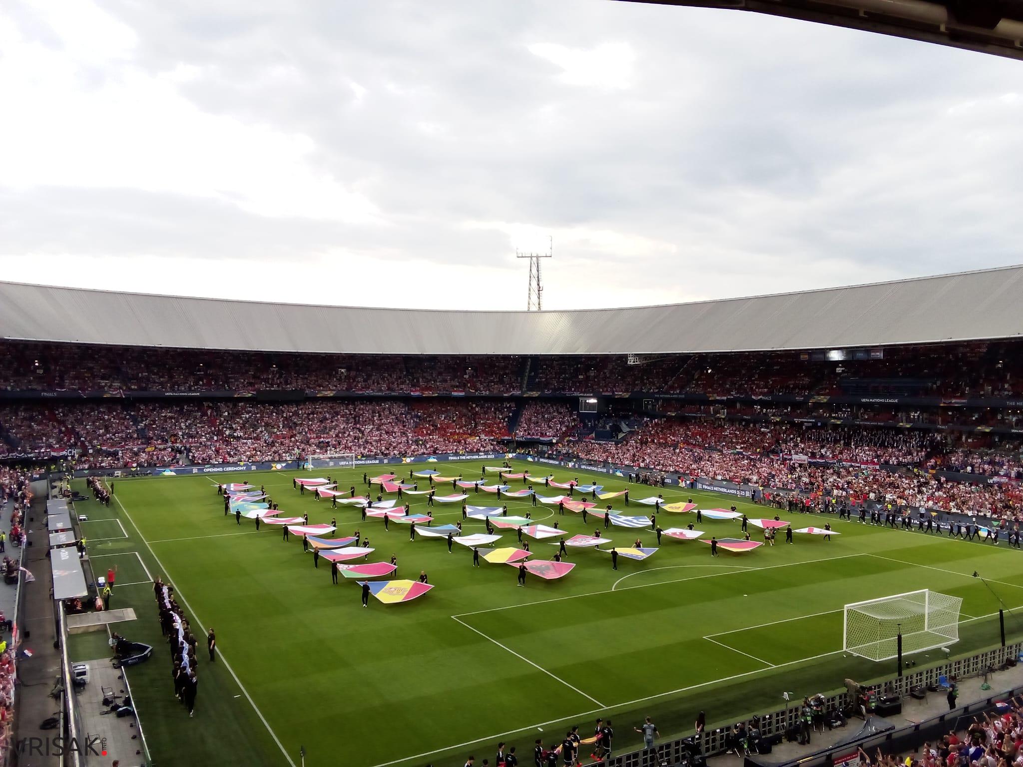 Donosimo vam fotografije iz Rotterdama prije finalne utakmice Lige nacija