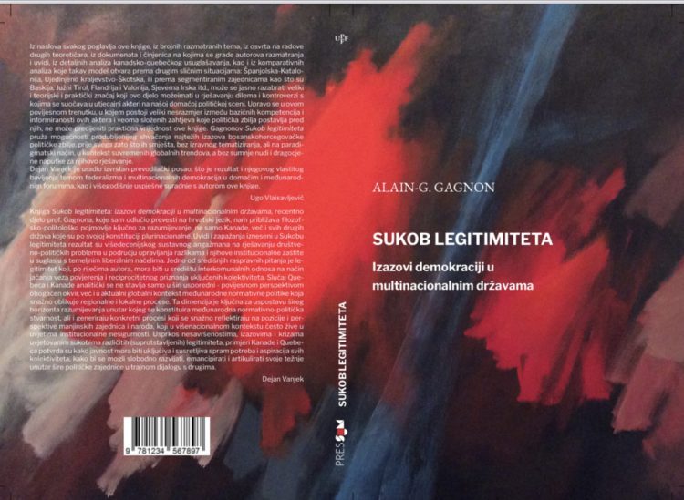 Predstavljanje knjige i okrugli stol na temu: Sukob legitimiteta: izazovi demokraciji u multinacionalnim državama