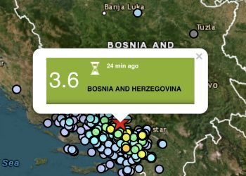 Potres uzdrmao Hercegovinu