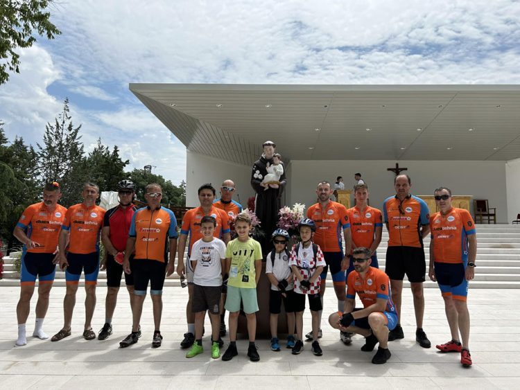 Održano 15. biciklističko hodočašće u čast sv. Ante