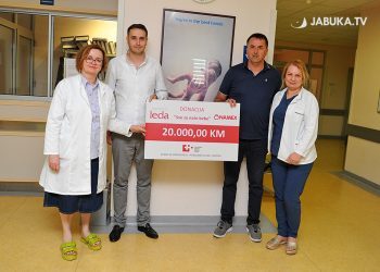 Namex i Leda voda donirali 20.000 KM Klinici za ginekologiju i porodništvo SKB-a Mostar