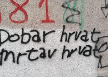 U Vrapčićima kod Mostara, grafitima pozivaju na ubojstvo Hrvata