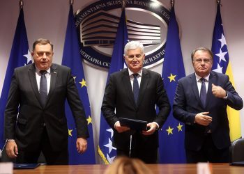 Čović, Dodik i Nikšić u Mostaru