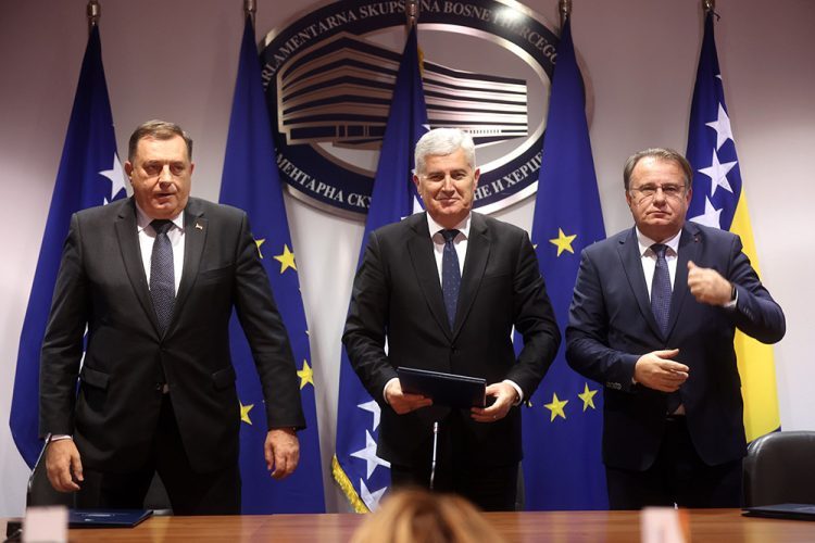 Čović, Dodik i Nikšić u Mostaru