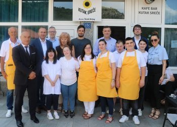 Predsjednik i članovi Vlade Županije Zapadnohercegovačke posjetili Kutak sreće