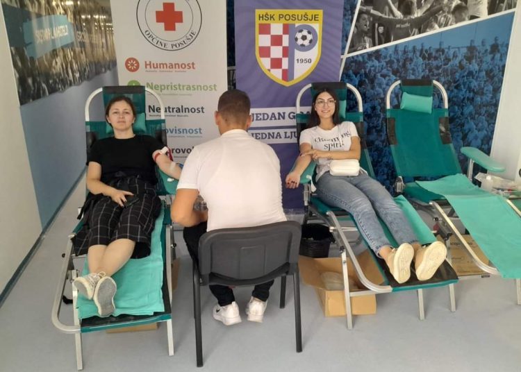 Treća akcija dragovoljnog darivanja krvi u Posušju u ovoj godini