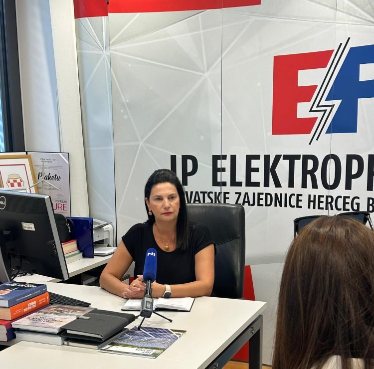 Marija Buntić: Elektroprivreda HZ HB dobila je oko tri milijuna eura bespovratnih sredstava