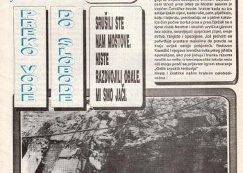 Bošnjaci Mostara 1992.: ‘Ovo su naši, borci HVO-a! Izbavljeni smo iz pakla‘