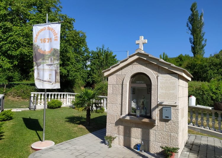 Sveta misa na Orovniku, najstarijem Gospinom svetištu u Hercegovini