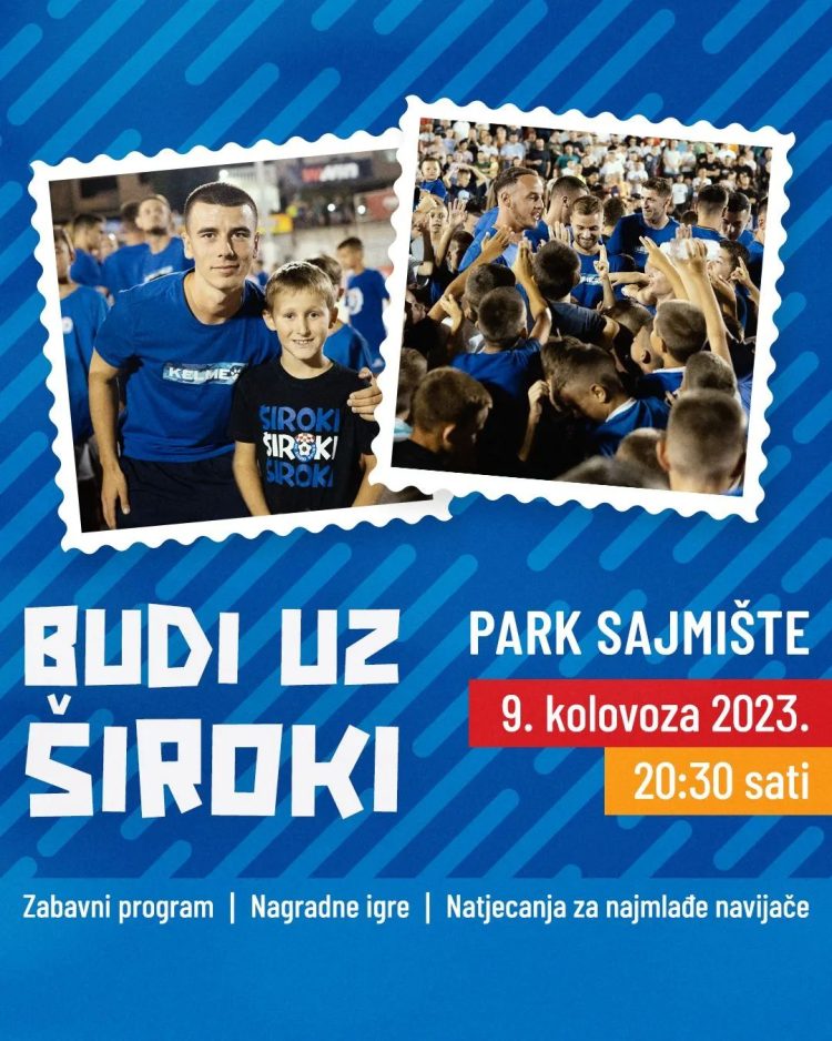 NK Široki Brijeg upriličit će još jedan susret s navijačima