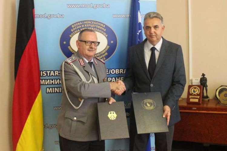 Njemačka vlada donirala 2,97 milijuna eura za Oružane snage BiH