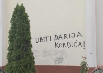 U Sarajevu ispisana prijetnja smrću Dariju Kordiću