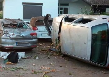 Široki Brijeg: Oštećeno više auta u prometnoj nesreći u Mokrom