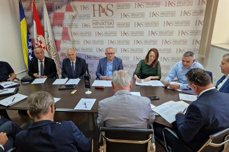 Središnja tema sjednice Glavnog vijeća HNS-a bila je rasprava o neprocesuiranju ratnih zločina nad Hrvatima u BiH