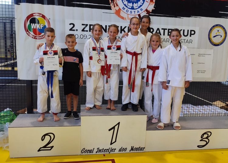 Karate klub Široki Brijeg uspješan na dva turnira ovaj vikend