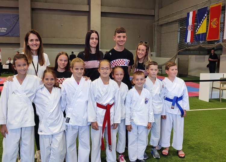 Karate klub Široki Brijeg uspješan na dva turnira ovaj vikend