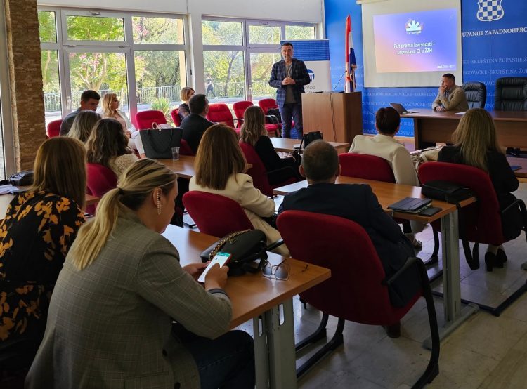 Predstavljen projekt “Put prema izvrsnosti – uspostava centara izvrsnosti u Županiji Zapadnohercegovačkoj”