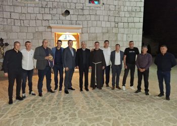 Čović zajedno s čelnim ljudima županije i grada posjetio Ljuti Dolac