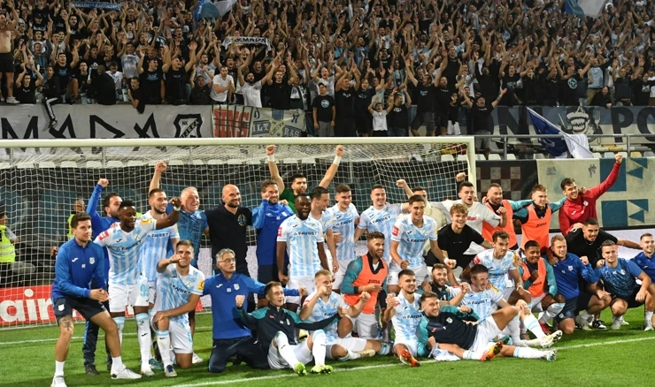 Rijeka pobijedila Hajduk i zasjela na vrh ljestvice