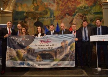 Grad Mostar službeno preuzeo titulu Europskog grada vina Dionisio 2024. godine