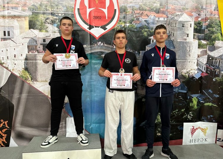 Čak 20 medalja za Karate klub Široki Brijeg na 6. Mostar Openu