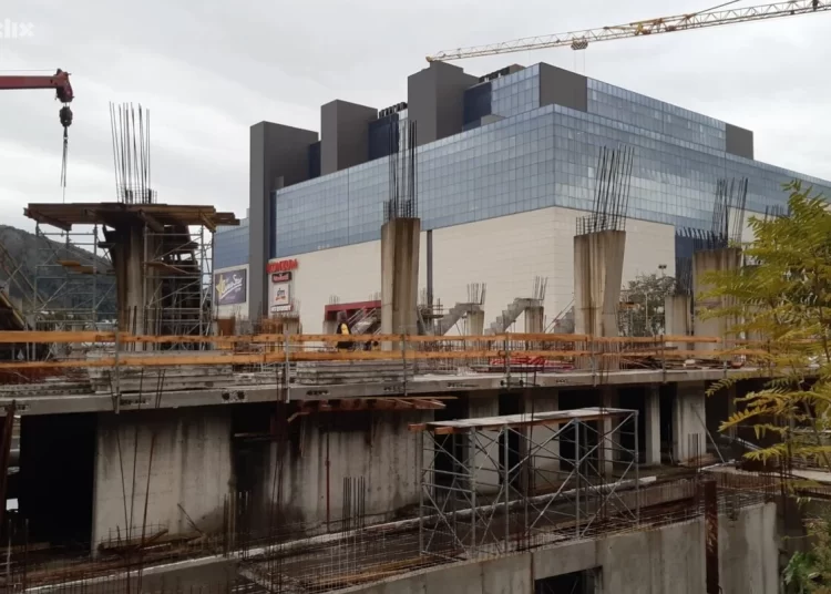 Počela izgradnja tribina na sportskoj dvorani u Mostaru