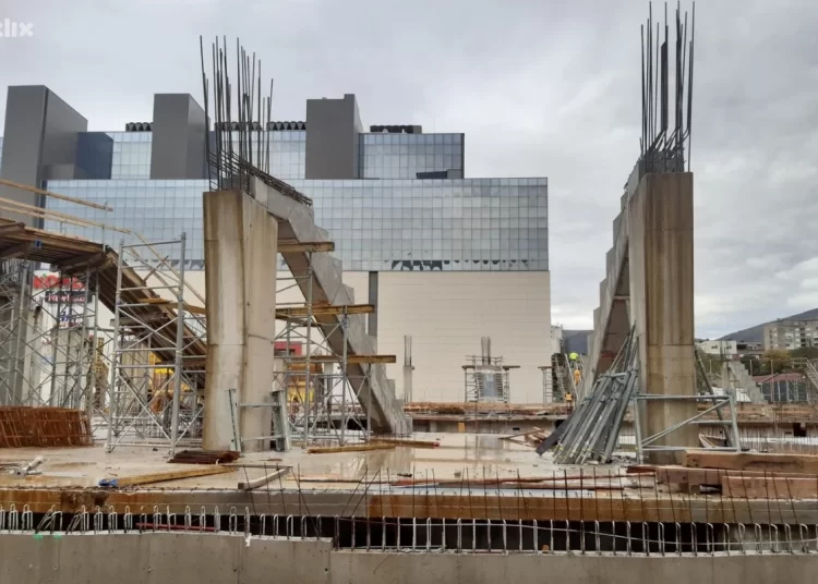 Počela izgradnja tribina na sportskoj dvorani u Mostaru