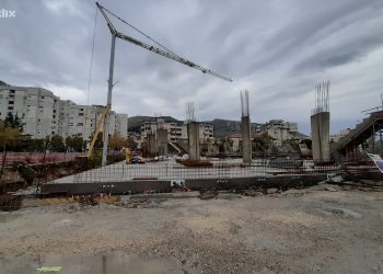 Počela izgradnja tribina na sportskoj dvorani u Mostaru