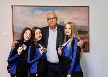 Gradonačelnik Kraljević upriličio prijem za srebrne Širokobriježanke