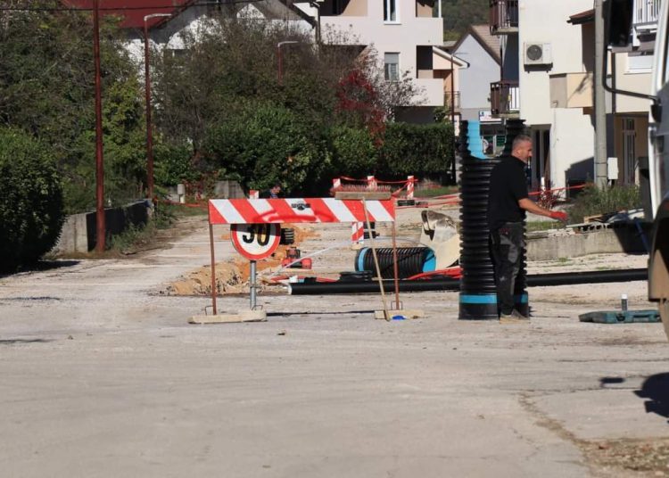 Široki Brijeg: Počela rekonstrukcija Ugrovačke ulice