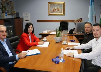 Vlada HNŽ-a s čelnicima Nezavisnoga sindikata zaposlenika SKB Mostar