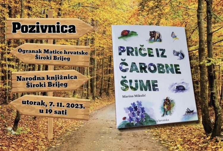 Širokobriježanka Marina Mikulić predstavlja prvu svoju knjigu priča