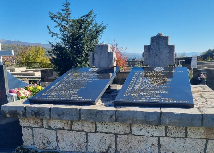 U Širokom Brijegu postavljene spomen ploče u čast 48 franjevaca