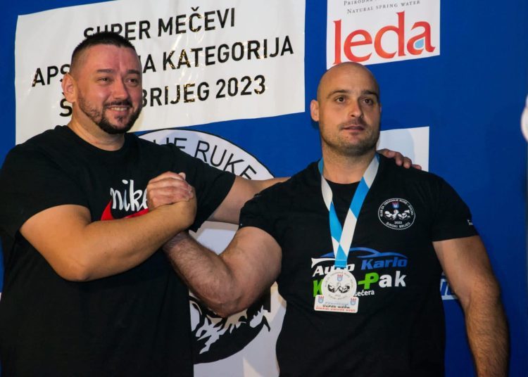 U Širokom Brijegu održano međunarodno natjecanje u obaranju ruke