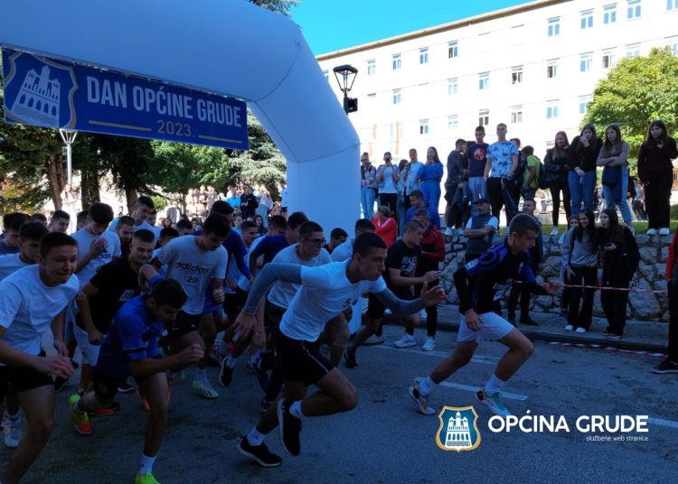 Održana Ulična utrka učenika grudskih škola