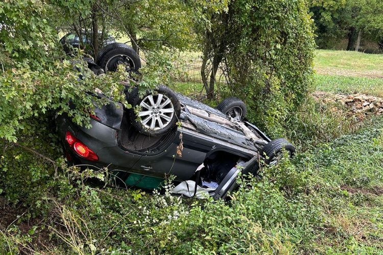 Široki Brijeg: Prometna nesreća u Dobriču