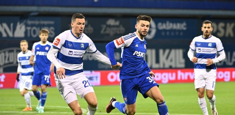 Dinamo pogotkom u 90. minuti do sva tri boda u derbiju protiv Osijeka