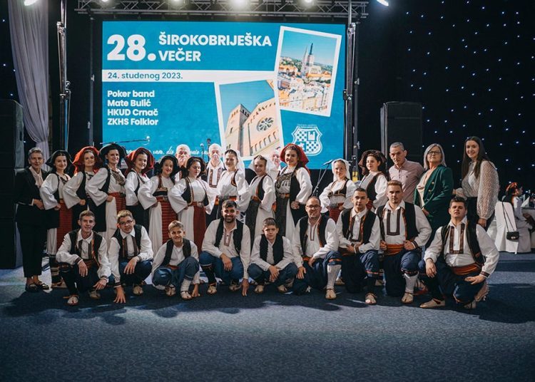 Širokobriješka večer u Zagrebu okupila oko 800 uzvanika