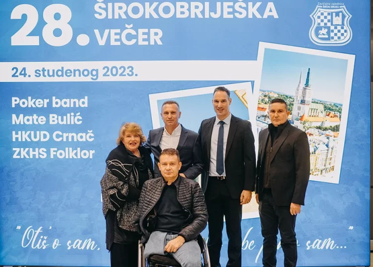 Širokobriješka večer u Zagrebu okupila oko 800 uzvanika