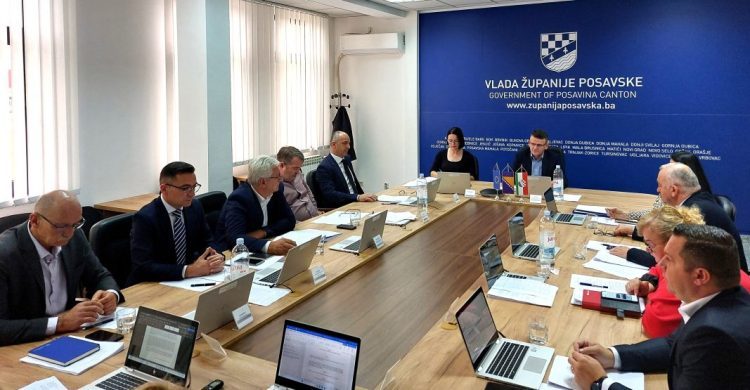 Vlada Županije Posavske utvrdila Prijedlog izmjena i dopuna Proračuna za ovu godinu