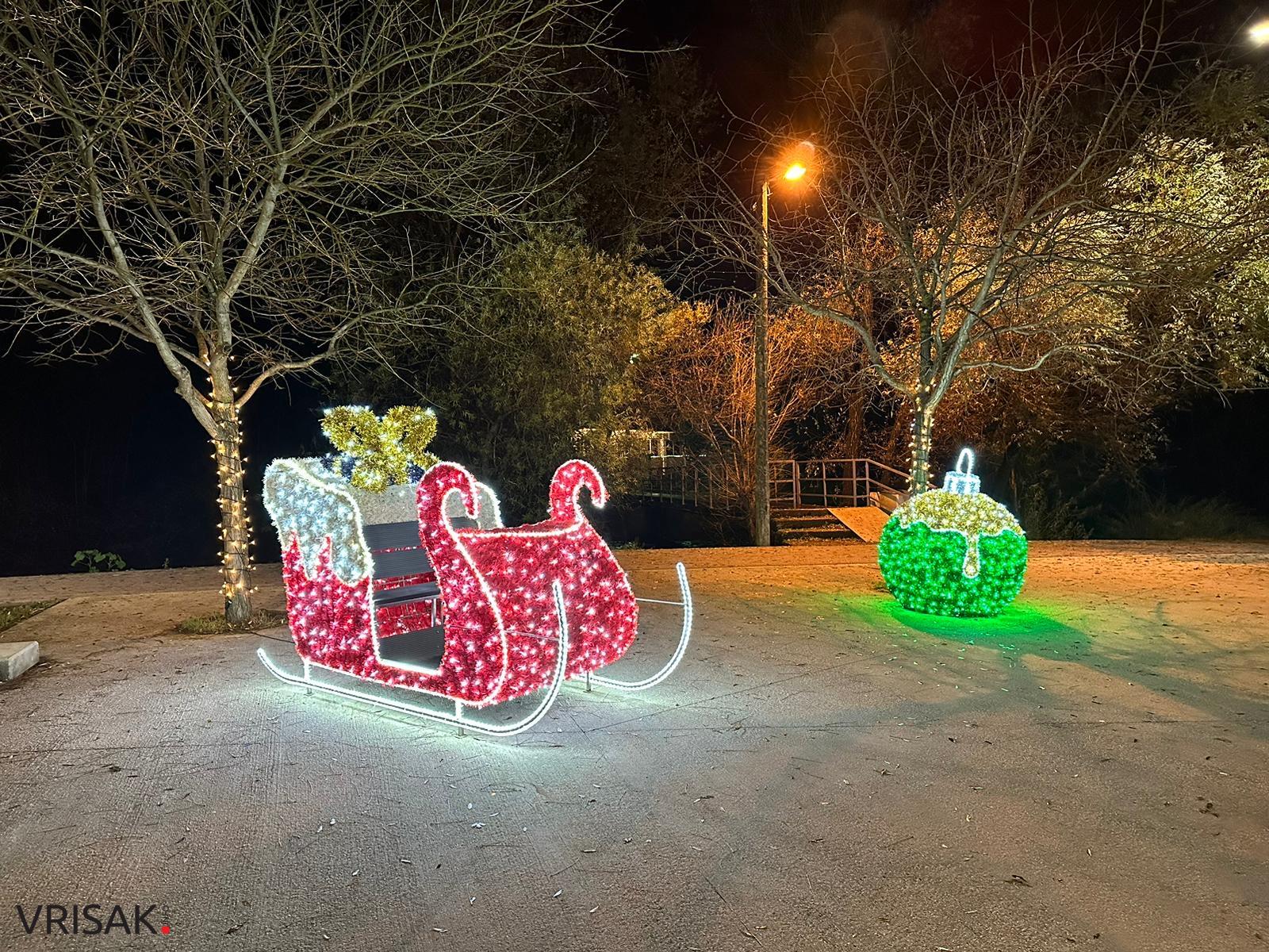 Sajmište ukrašeno za otvaranje Adventa u Širokom Brijegu