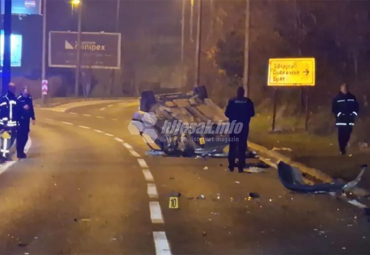 Mostar: U teškoj prometnoj nesreći smrtno stradala jedna osoba