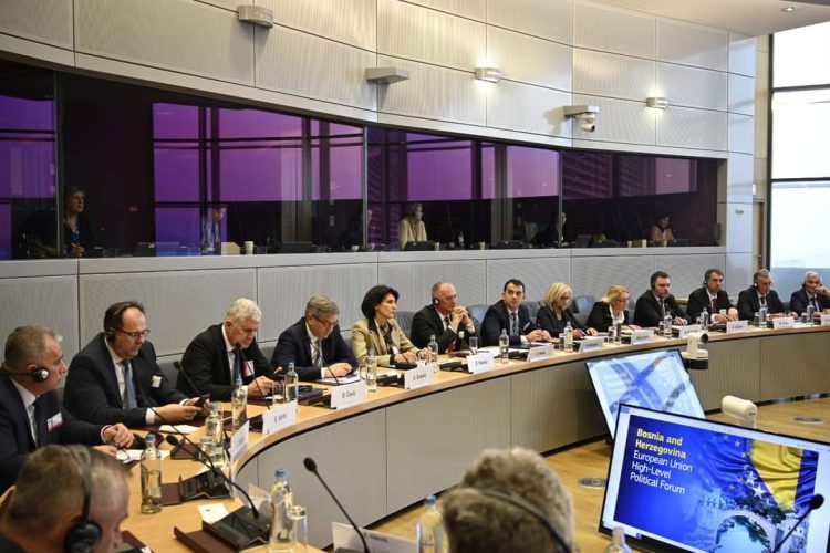 U Bruxellesu održan 2. politički forum na visokoj razini između EU i BiH