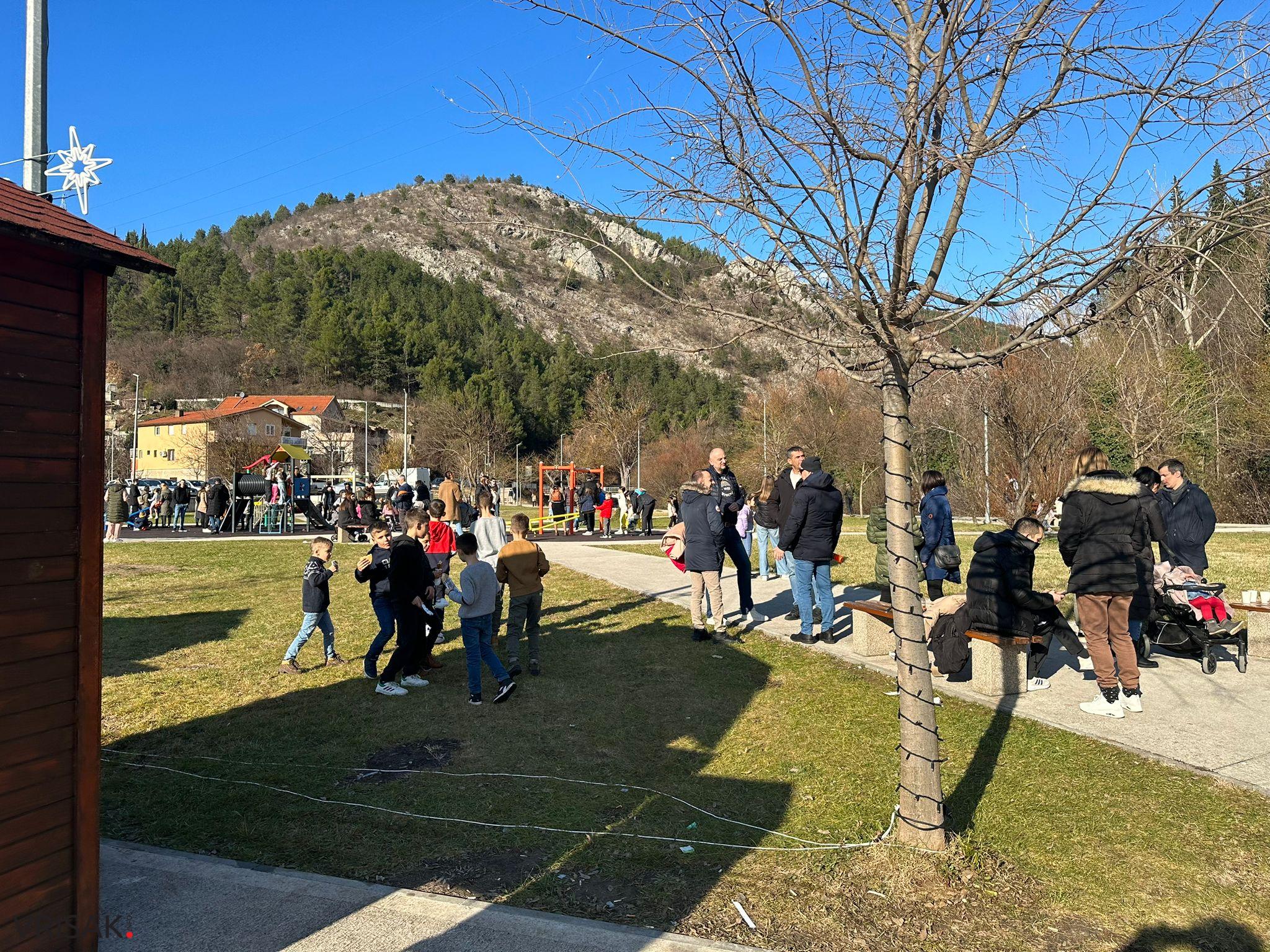 Dječji doček Nove godine razveselio najmlađe Širokobriježane