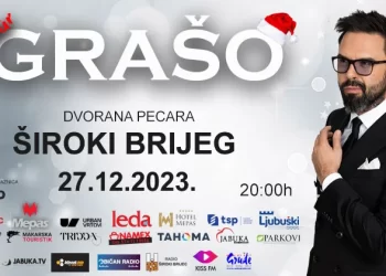 Petar Grašo priprema spektakl u Širokom Brijegu