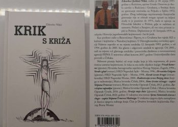 „Krik s križa“ nova knjiga Zdravka Nikića