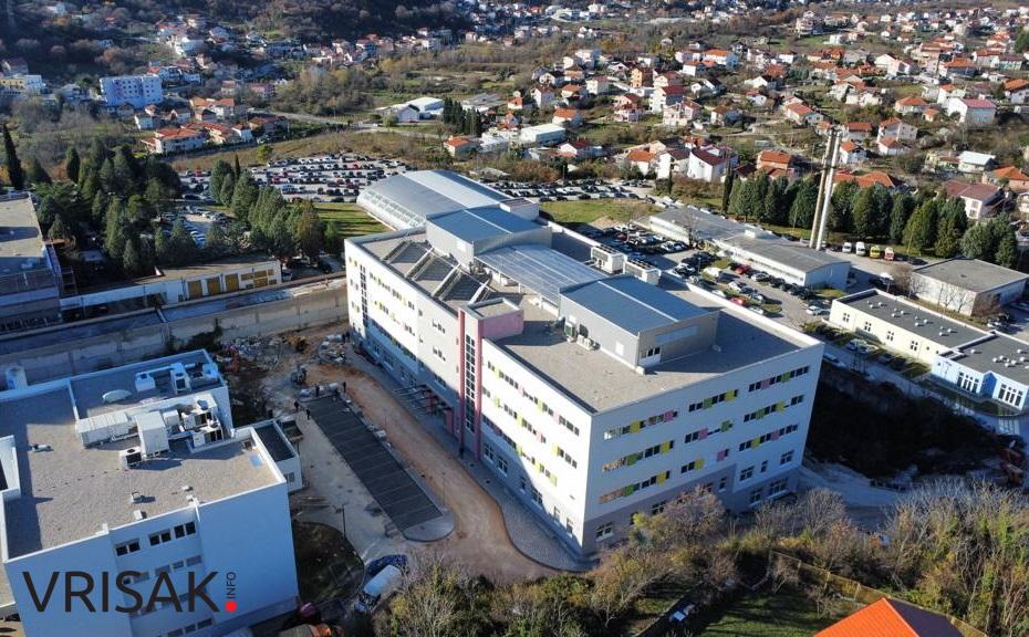 Danas otvaranje nove zgrade Klinike za dječje bolesti SKB Mostar