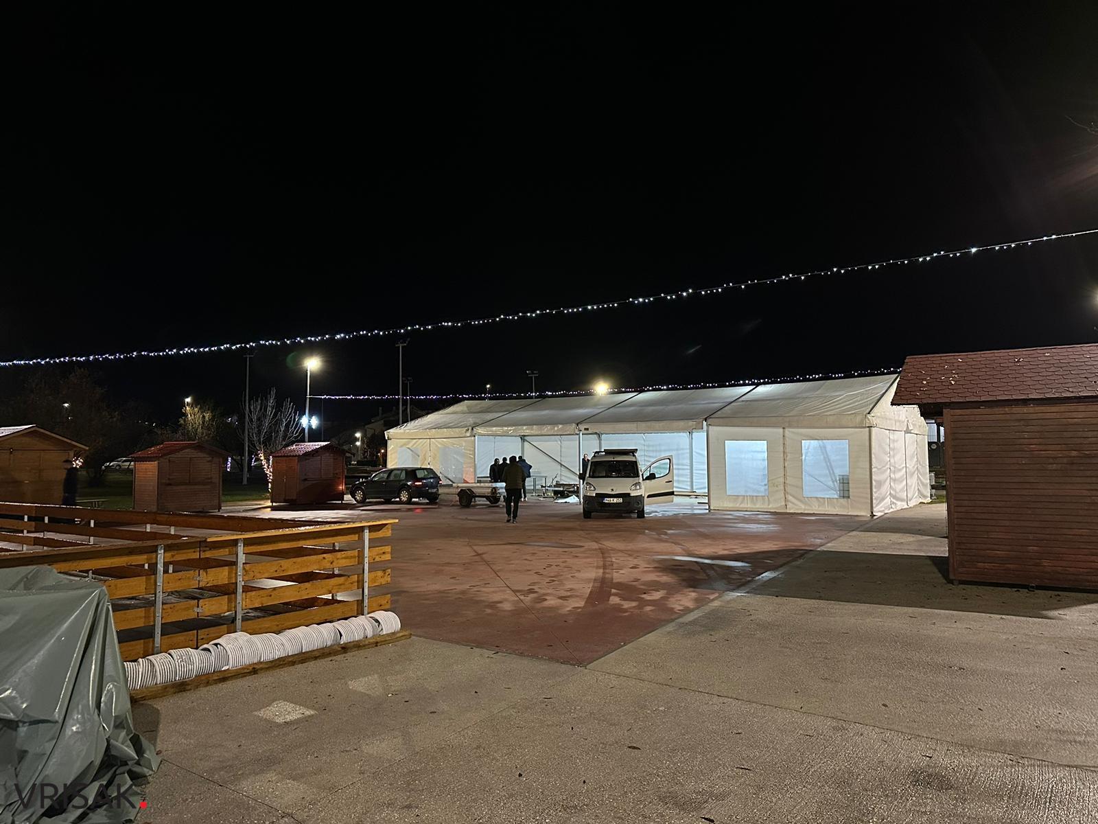 Sajmište ukrašeno za otvaranje Adventa u Širokom Brijegu