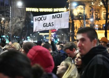 Novi prosvjed u Beogradu: Traži se poništavanje izbora
